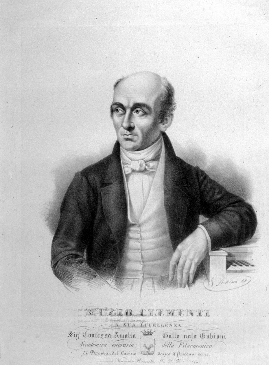Muzio Clementi (1752-1832)，意大利钢琴家和作曲家 作者 未知艺术家