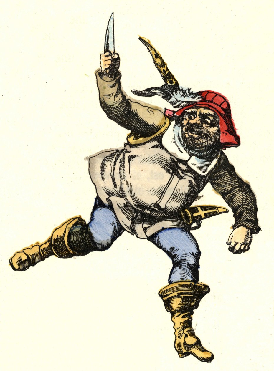食人魔。查尔斯-佩罗的故事 "Le Pepetit Poucet "的插图 作者 未知艺术家