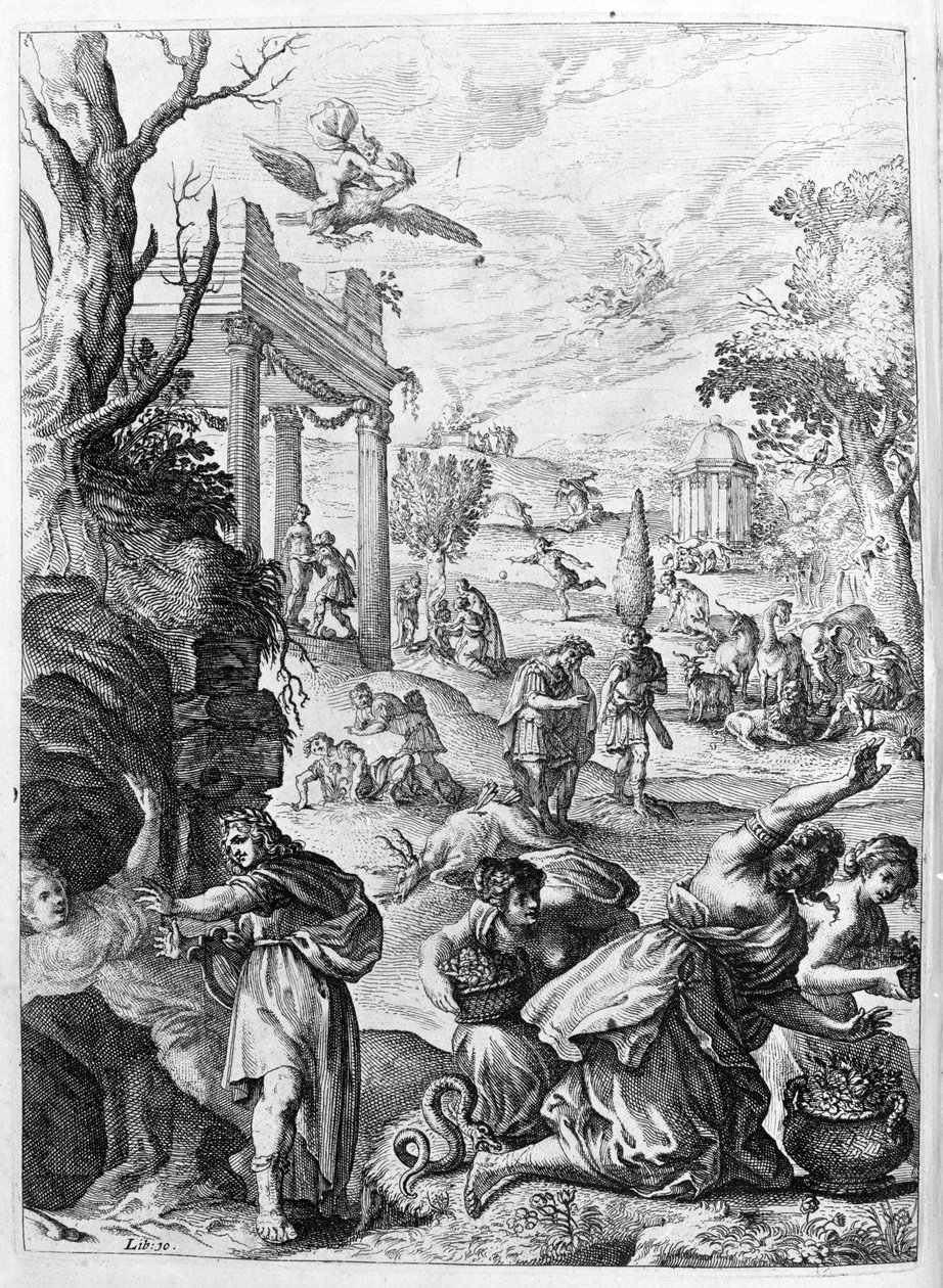 Ovide (Ovid) - 第 15 本书的插图 - (Ovid