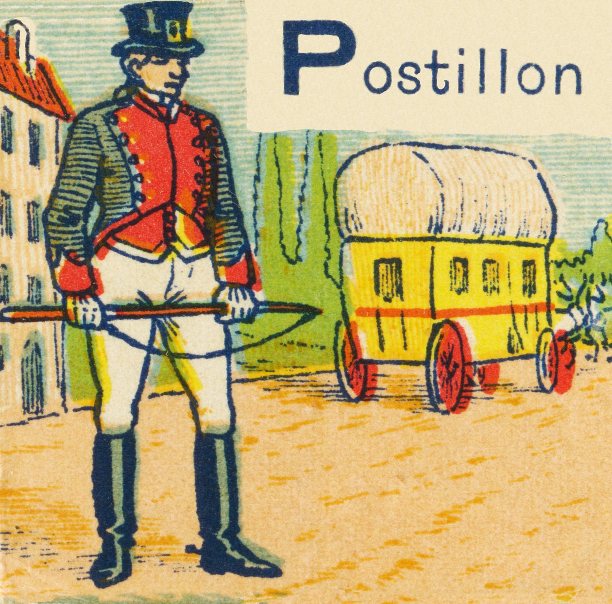 P饰Postillon 作者 未知艺术家