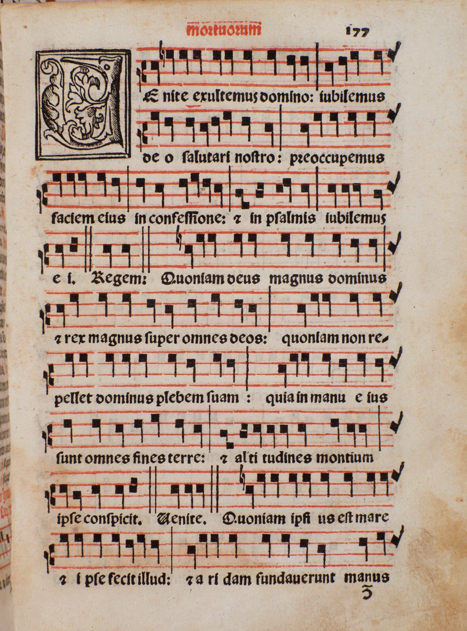 Castellini 的礼仪书“Liber Sacerdotalis”的页面 作者 未知艺术家