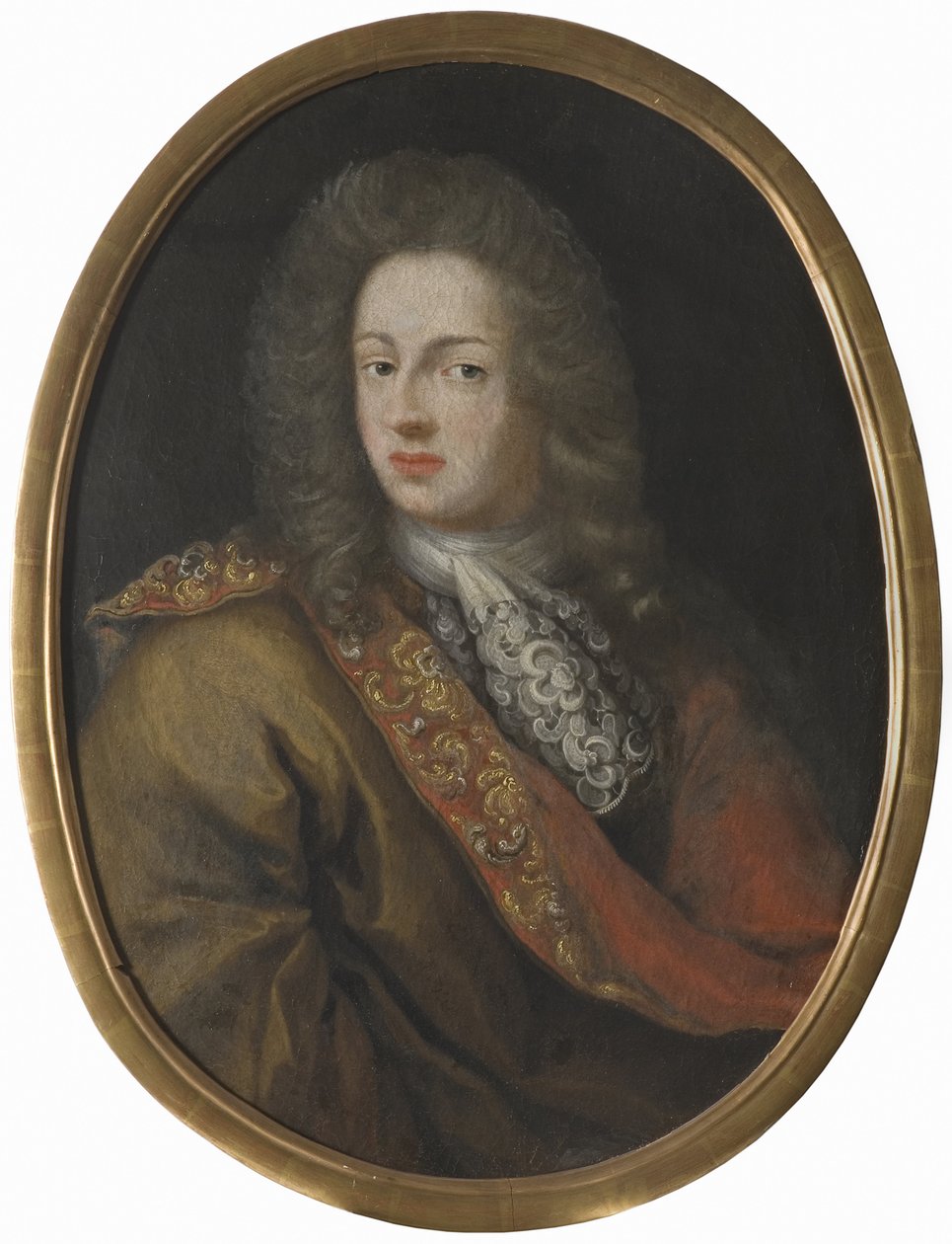 Philippe Christophe Comte de Kœnigsmark, officier de cavalerie de la cour de Hanovre--Philipp Christoph von Koenigsmarck伯爵（1665-1694）的肖像，匿名。布面油画，17世纪最后一个季度。尺寸：79x59厘米。斯德哥尔摩国家博物馆 作者 未知艺术家