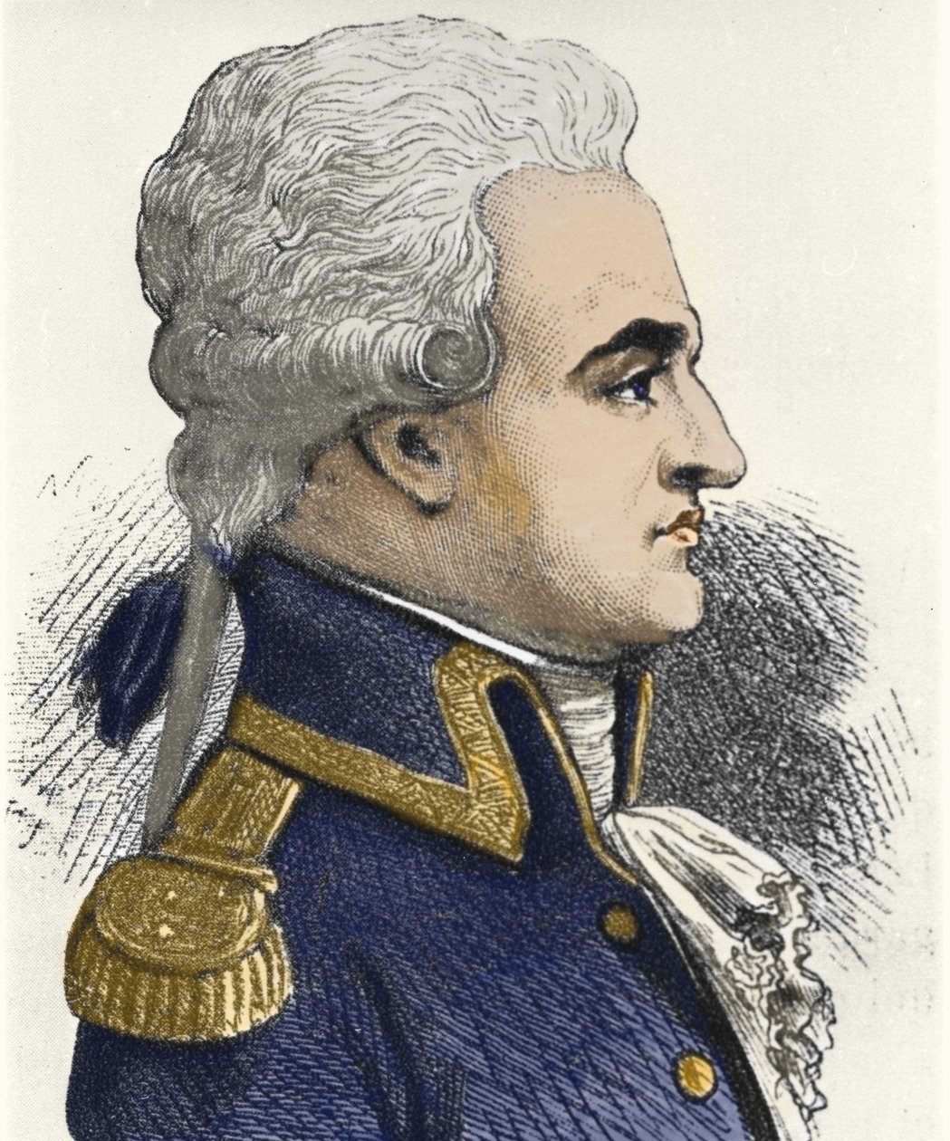 Pierre Charles de Villeneuve (1763-1806), French vice admiral, defeated by Nelson to Trafalgar. 作者 未知艺术家