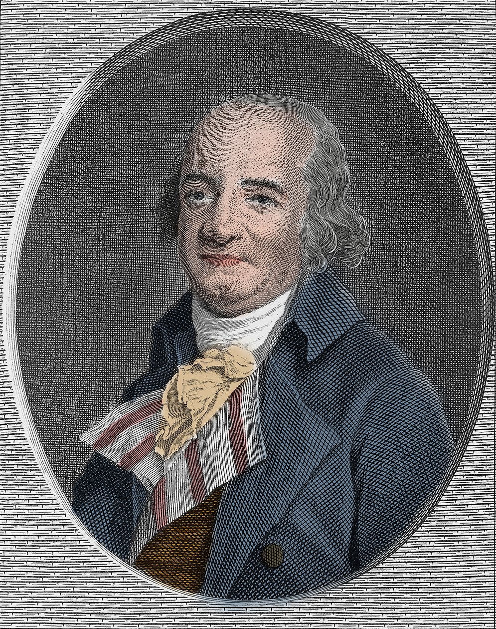 皮埃尔-塞缪尔-杜邦（Pierre Samuel du Pont de Nemours）（1739-1817）法国籍企业家和经济学家，美国外交官 作者 未知艺术家