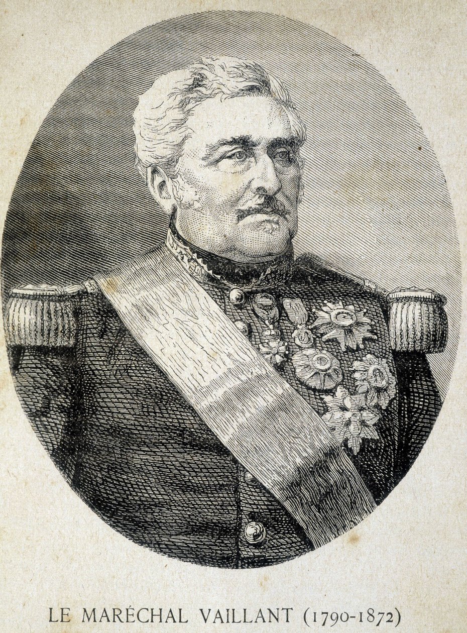 Vaillant侯爵（1790-1872）的肖像--载于 "当代人"，未注明，19世纪末。 作者 未知艺术家