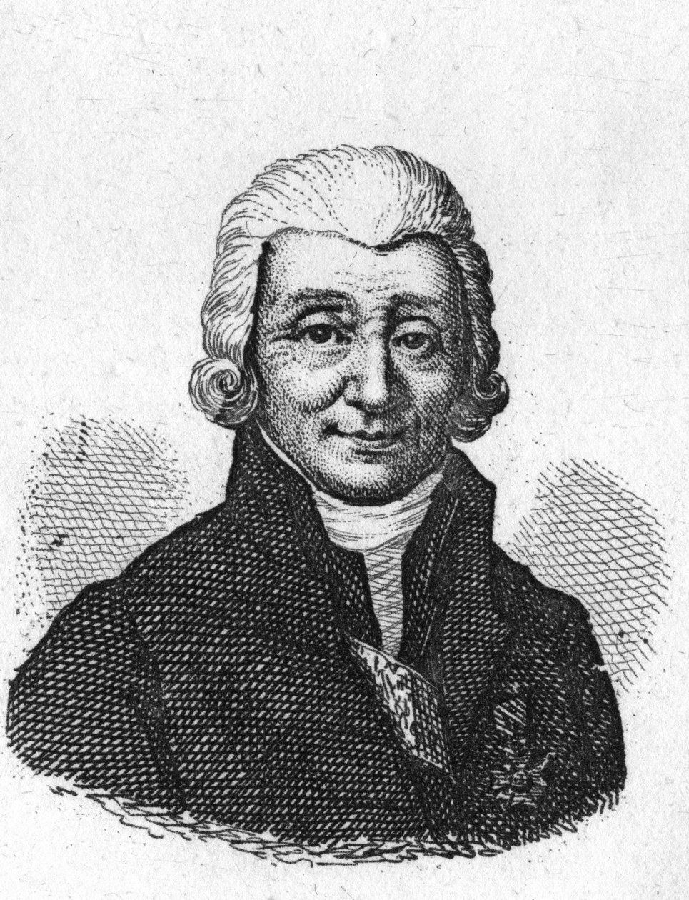 安托万-波塔尔（1742-1832）的肖像。 作者 未知艺术家