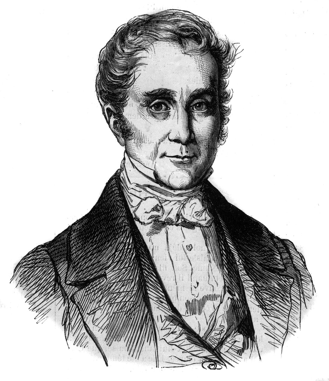 法国政治家Achille Leonce Victor Charles de Broglie（1785-1870）第三代公爵的画像 作者 未知艺术家