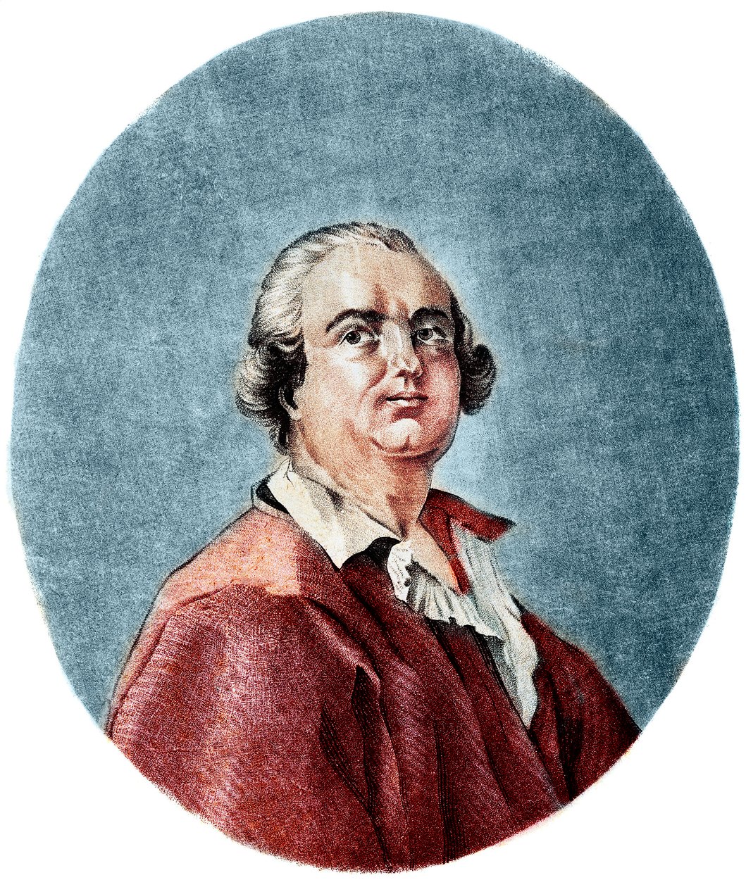 卡廖斯特罗伯爵（Giuseppe Balsamo）（1743-1795）的肖像（雕刻）--冒险家和埃及Maconic仪式创始人Giuseppe Balsamo dit Cagliostro（1743-1795）的肖像 作者 未知艺术家