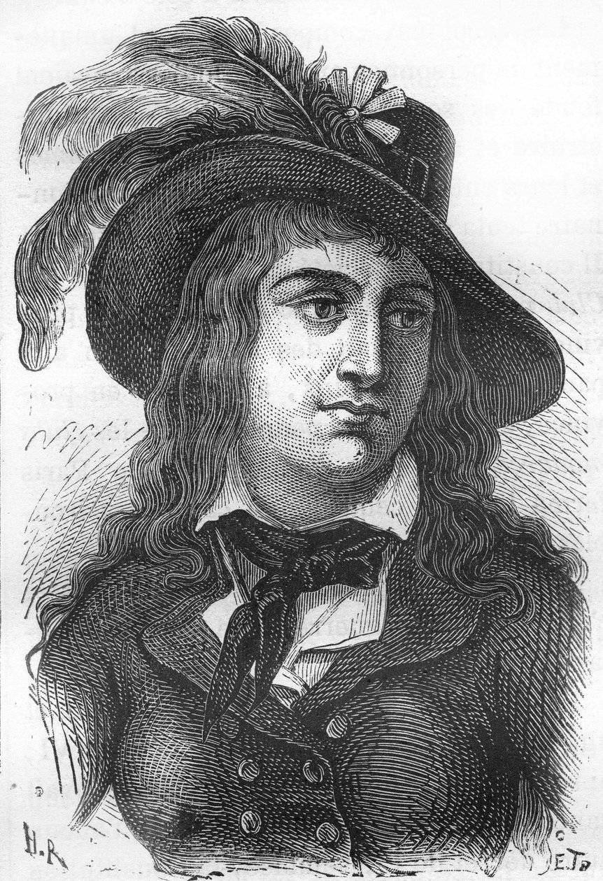 Anne Josèphe Terwagne的画像，被称为Théroigne de Méricourt（1762-1817），法国革命家。 作者 未知艺术家