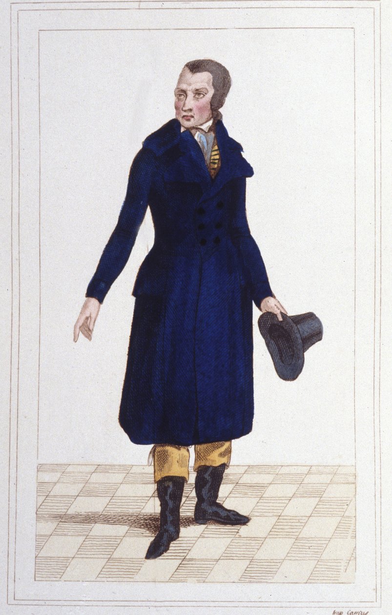 Antoine Quentin Fouquier Tinville (1746 - 1795)，法国地方法官和政治家的肖像雕刻 1830 作者 未知艺术家