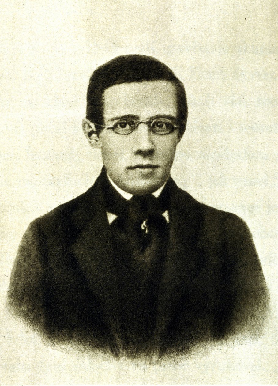 Bedrich Smetana (1824-1884) 的肖像，捷克作曲家和钢琴家 作者 未知艺术家