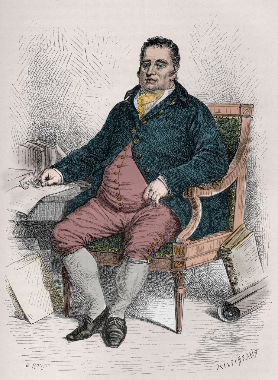 查尔斯-詹姆斯-福克斯（1749-1806）英国政治家的肖像--查尔斯-詹姆斯-福克斯（1749-1806）英国政治家的肖像--Francois Guizot 1877年所作的《L