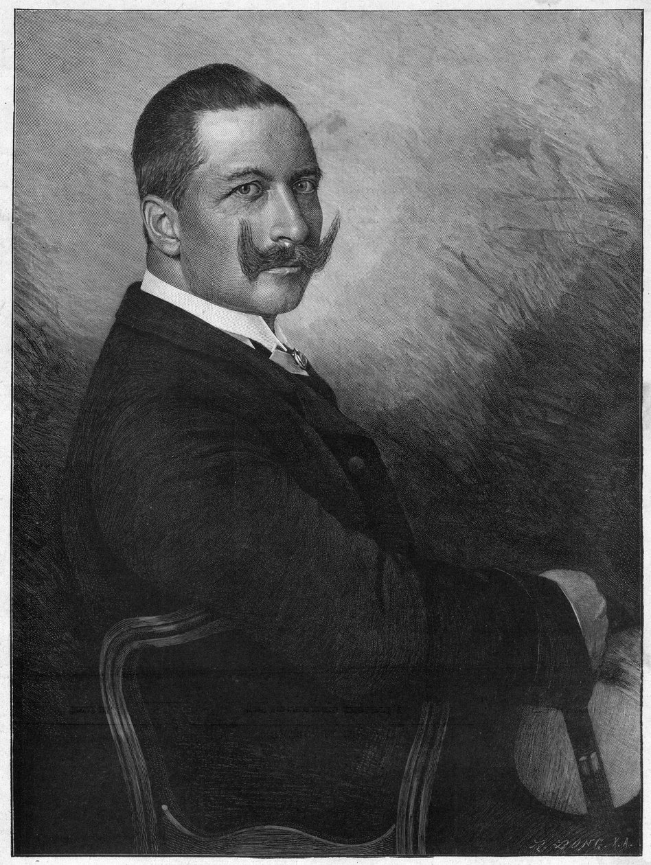 威廉二世皇帝（1859-1941）肖像（德皇威廉二世 德国皇帝和普鲁士国王） 1899年 作者 未知艺术家