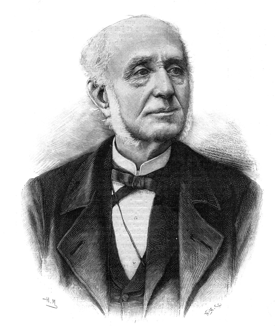 艾蒂安-阿拉戈（1802-1892）的肖像，戏剧作家、政治家、巴黎市长 作者 未知艺术家