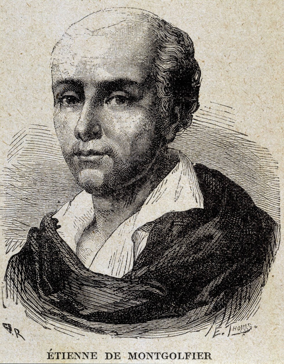 Etienne de Montgolfier (1745 - 1799)的画像。 作者 未知艺术家