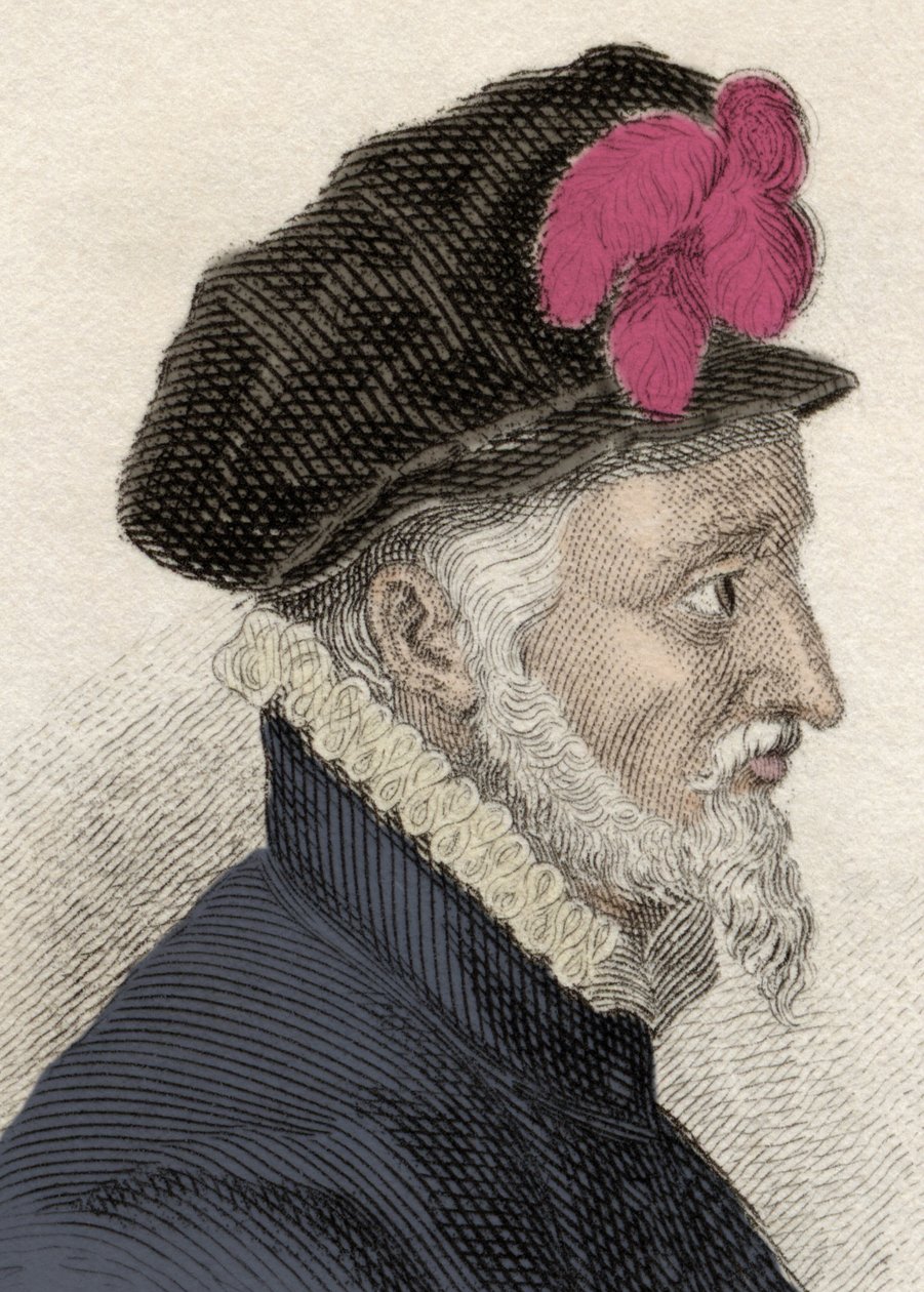 Portrait of Fadrique Alvarez de Toledo y Enriquez de Guzman (1537-1583), called Don Fadrique, fourth Duke of Alba, Duke of Huescar, Marquis of Coria and Grand Commander of the Order of Calatrava. Engraving of the 19th century. 作者 未知艺术家