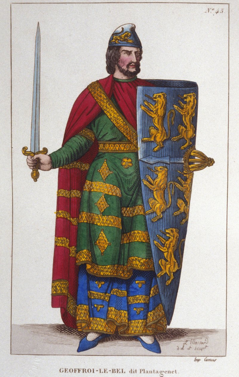 Geoffroy V dit Le Bel 或 Plantagenêt Comte d