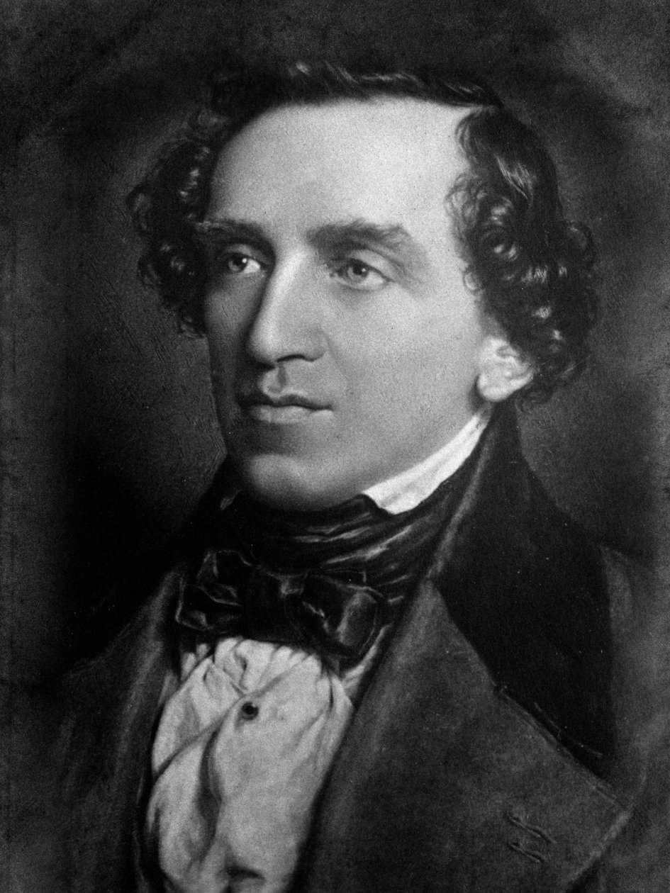贾科莫·迈耶比尔 (Giacomo Meyerbeer) 的肖像 (雕刻) 作者 未知艺术家