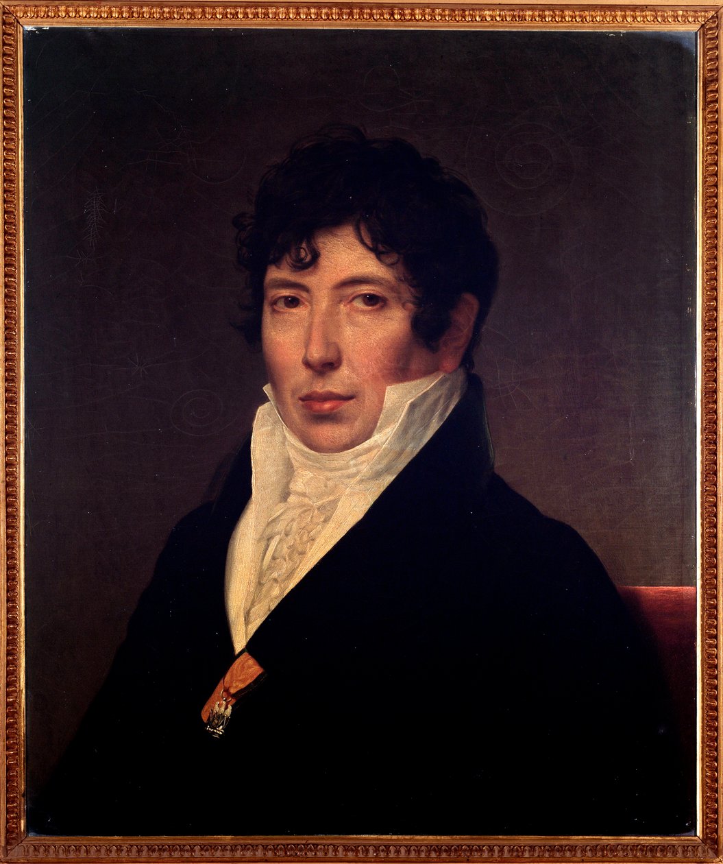 肖像 Girolamo Crescentini (1762-1846) 意大利歌手castrato (castrat) 匿名绘画。 19 世纪。 博洛尼亚市民书目博物馆 作者 未知艺术家