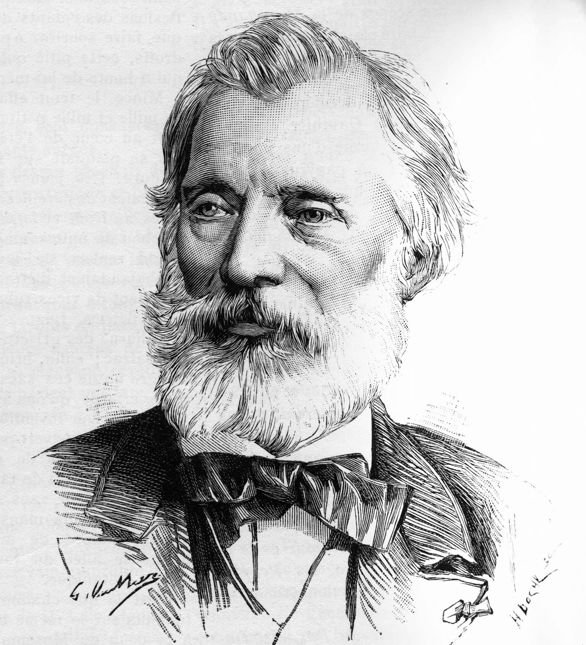 古斯塔夫-贝尔蒂诺（Gustave Bertinot，1822-1888）的肖像，他是历史雕刻家，也是研究所的成员。 作者 未知艺术家