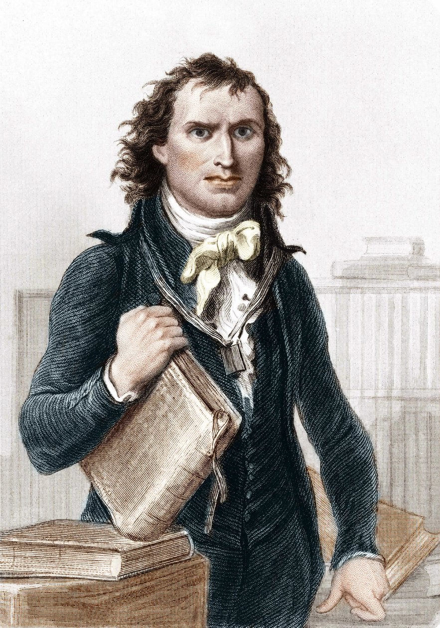 Henri dit Abbe Gregoire（1750-1831）的肖像，他是法国的教会人士和政治家。 作者 未知艺术家
