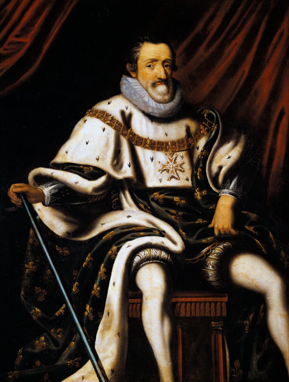 Portrait of Henry IV of France (Pau 作者 未知艺术家