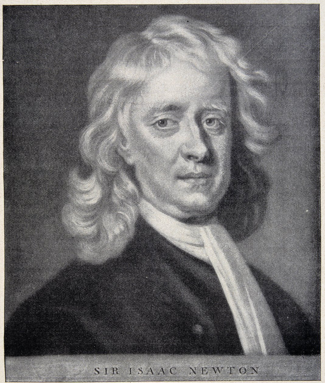 艾萨克·牛顿 (Isaac Newton) 的肖像与柏林天文台保存的原件非常接近。 作者 未知艺术家