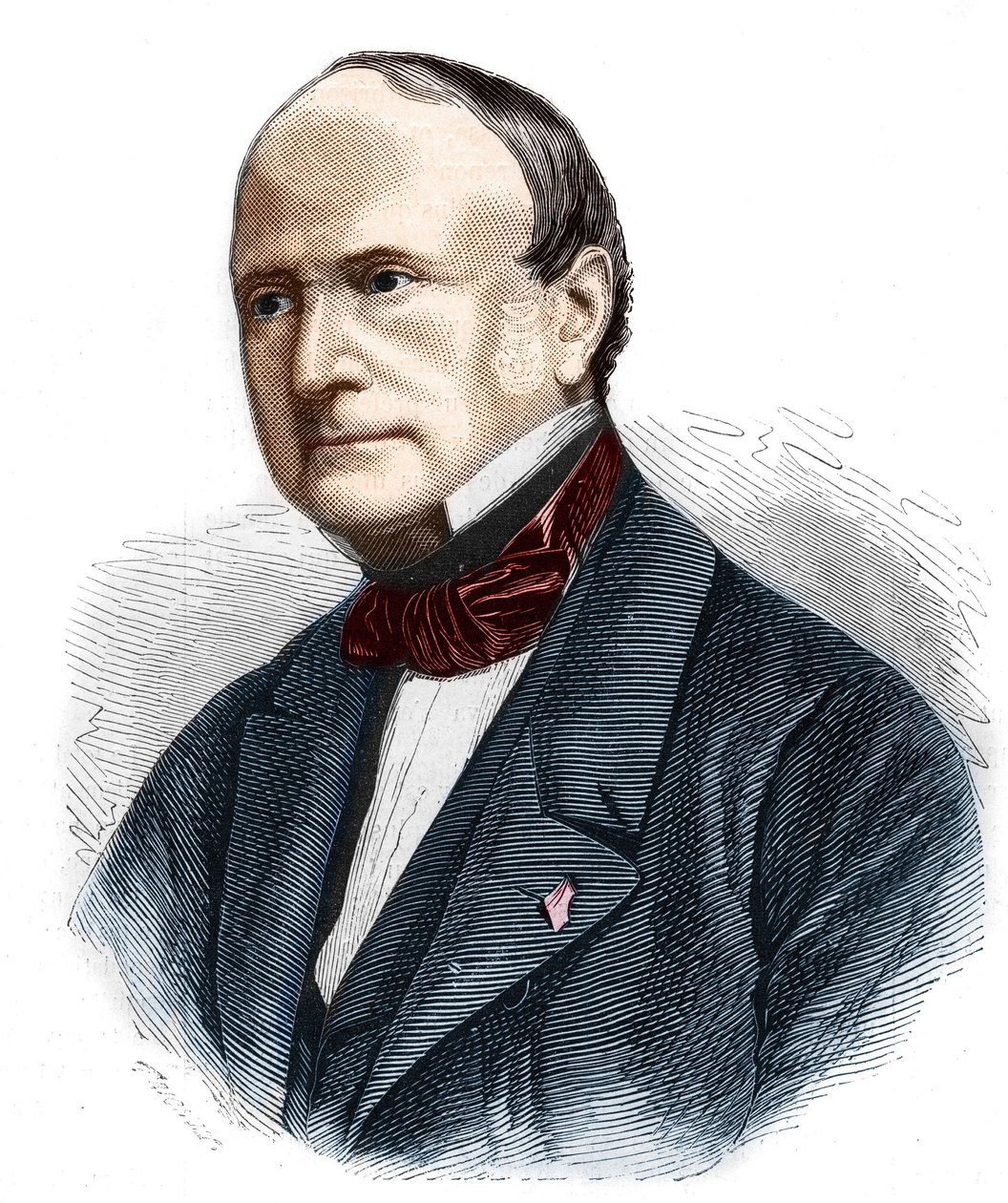 法国法学家和慈善家Jean-Baptiste Firmin Marbeau（让-巴蒂斯特）的画像 作者 未知艺术家