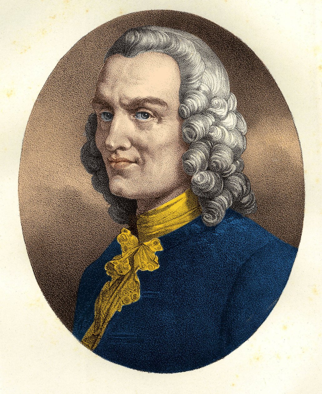 让-菲利普（Jean-Philippe）-拉莫（1683 - 1764）的画像 作者 未知艺术家