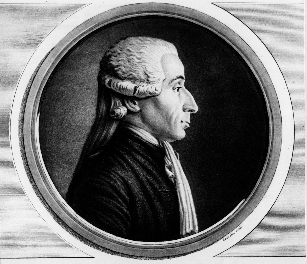 让-西尔万-贝利（Jean Sylvain Bailly，1736-1793）的肖像，他是将军府的副官。雕刻在 "法国革命历史绘画全集，共三卷 "中。1804. 作者 未知艺术家