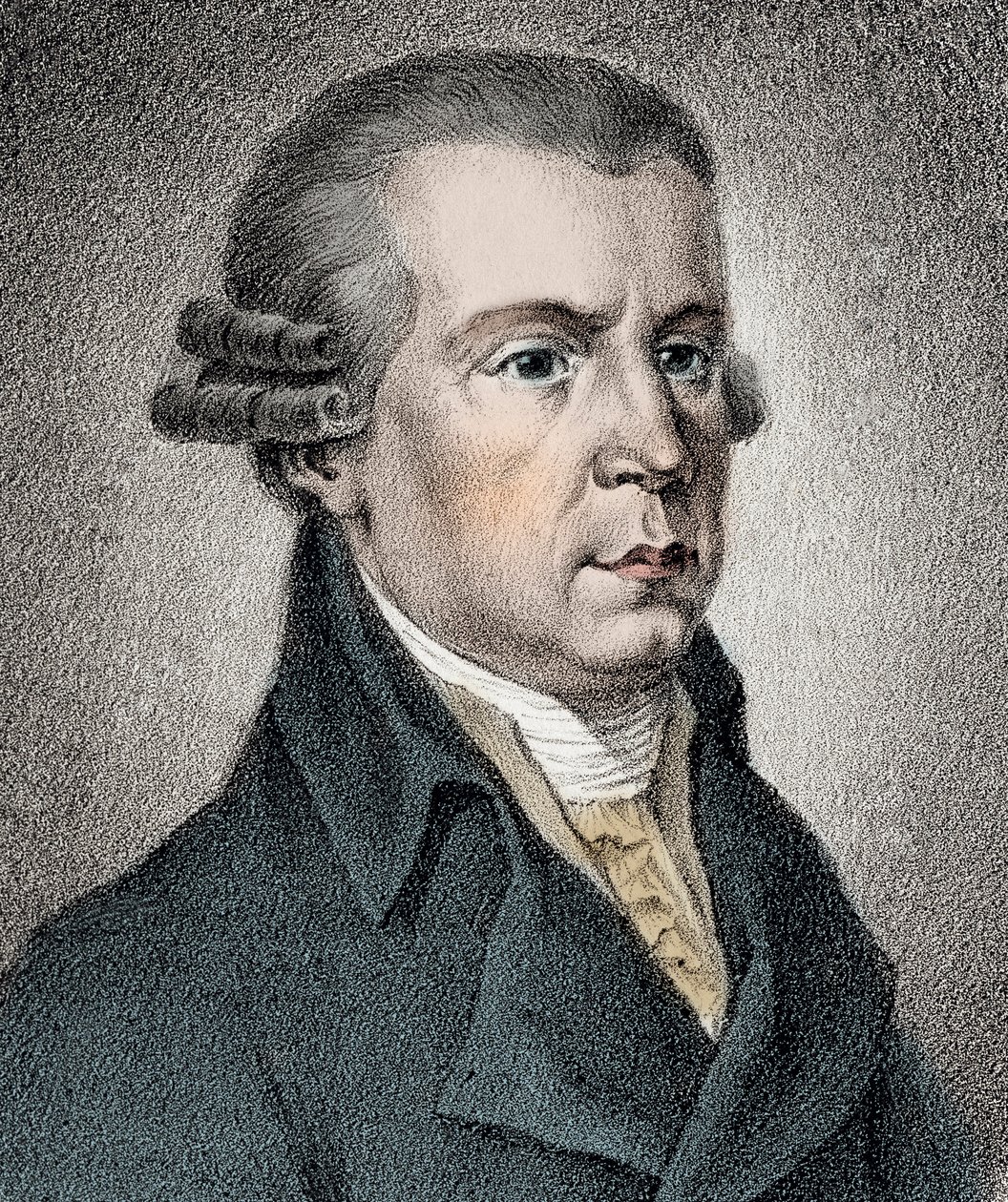 Johann Georg Albrechtsberger (1736-1809) 奥地利音乐家的肖像 作者 未知艺术家