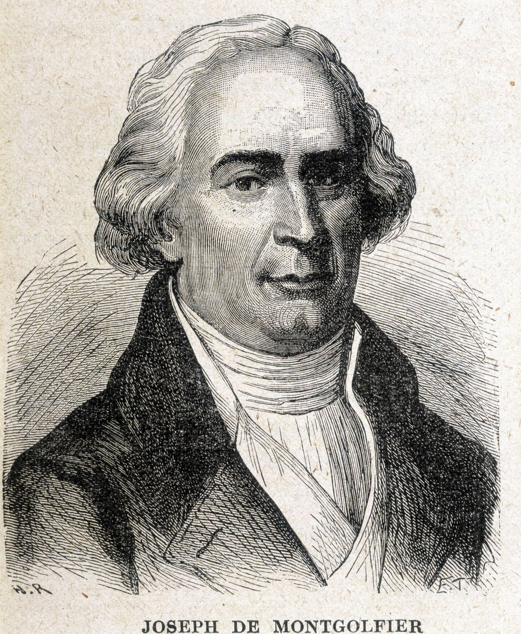 Joseph de Montgolfier (1740 - 1810)的画像。 作者 未知艺术家