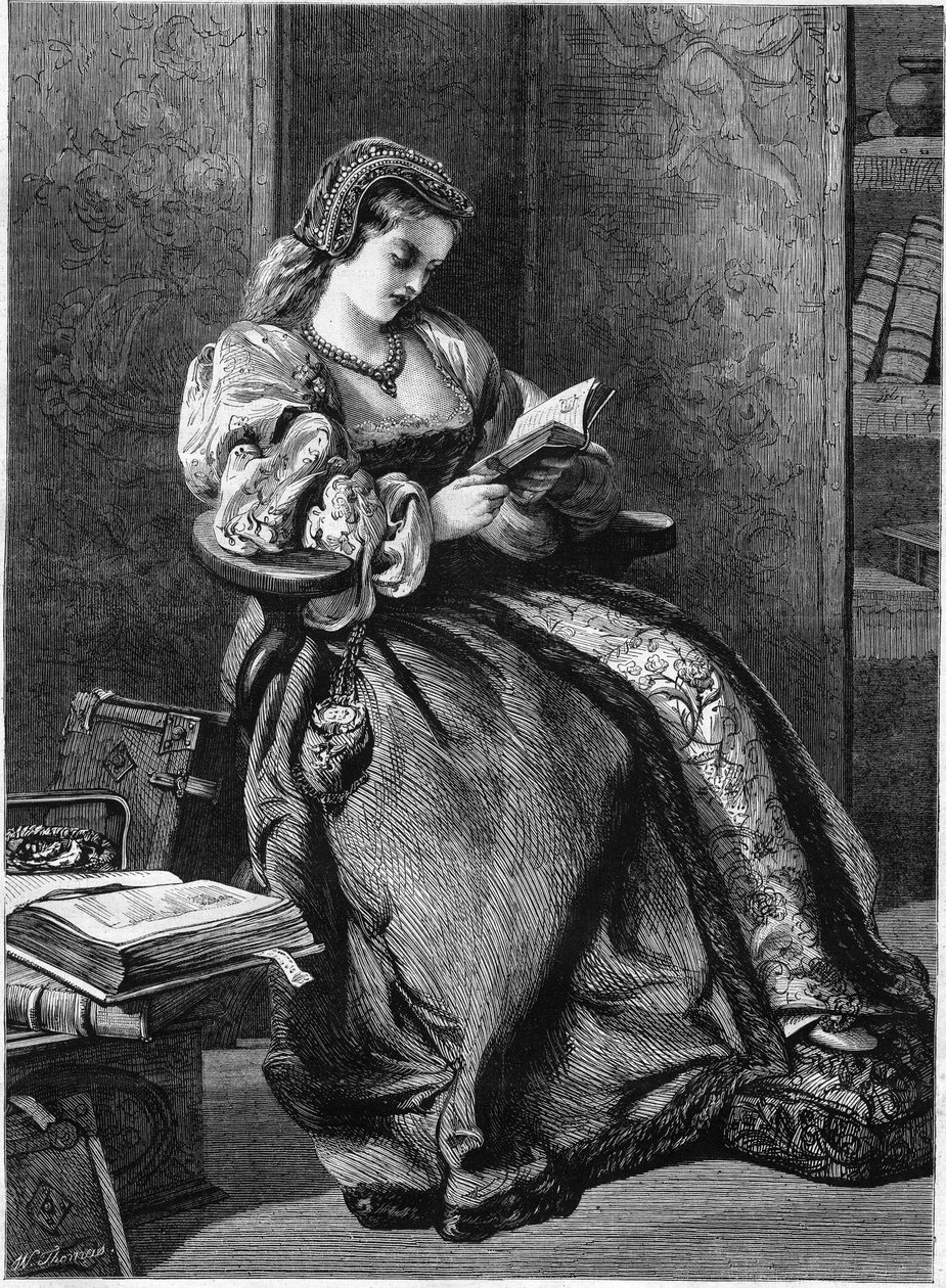 贞德-格雷夫人的画像（Jane Grey 作者 未知艺术家