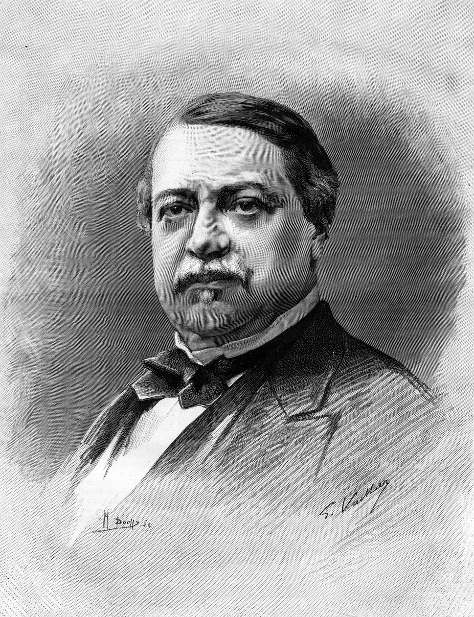 莱昂-萨伊（1826-1896）的画像，法国政治家、经济学家。 作者 未知艺术家