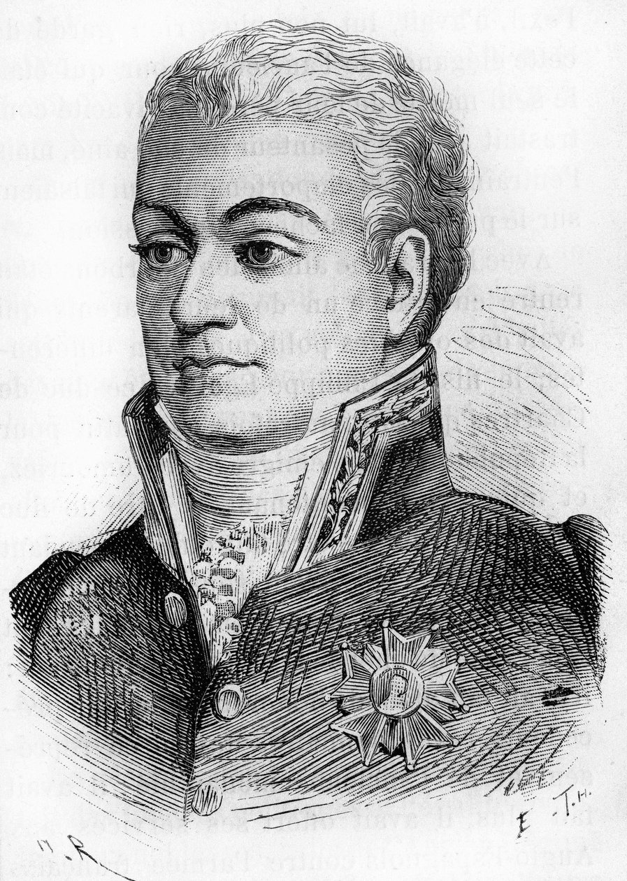 路易斯-德-丰塔斯（1757-1821）的肖像，法国作家和政治家，大学的大校长 作者 未知艺术家