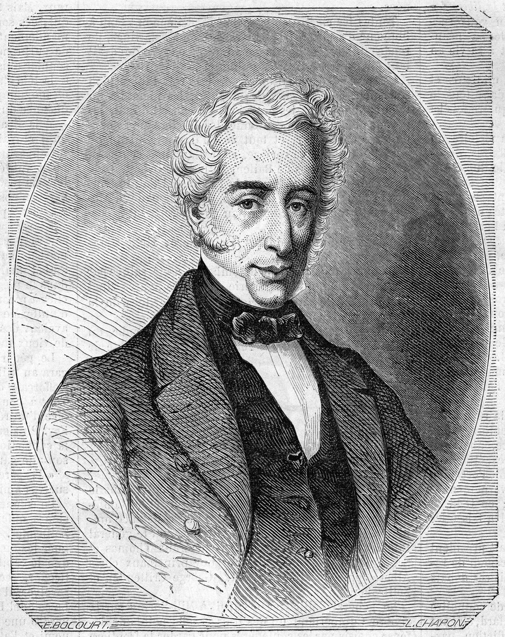 马丁内斯-德拉罗萨的肖像，弗朗西斯科（1787-1862），西班牙政治家和作家。 作者 未知艺术家