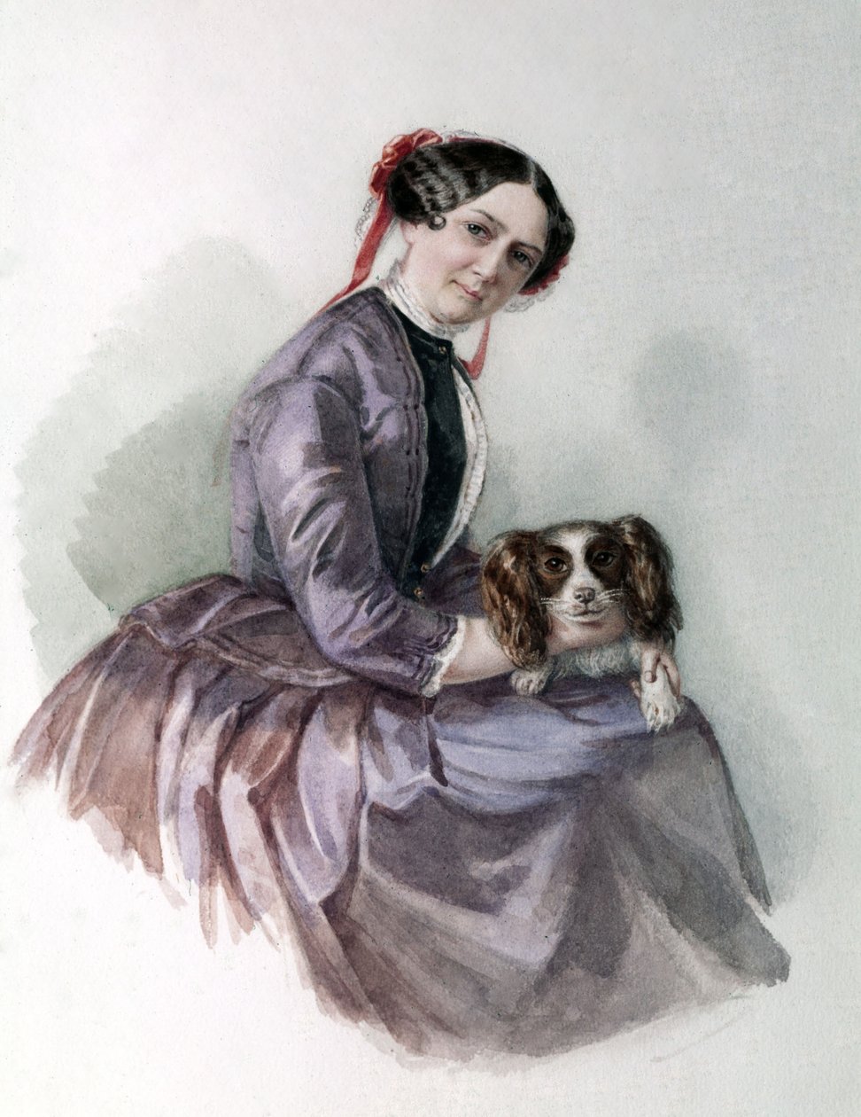 Portrait of Minna Wagner, wife of Richard Wagner, Wagner Museum Bayreuth. 作者 未知艺术家