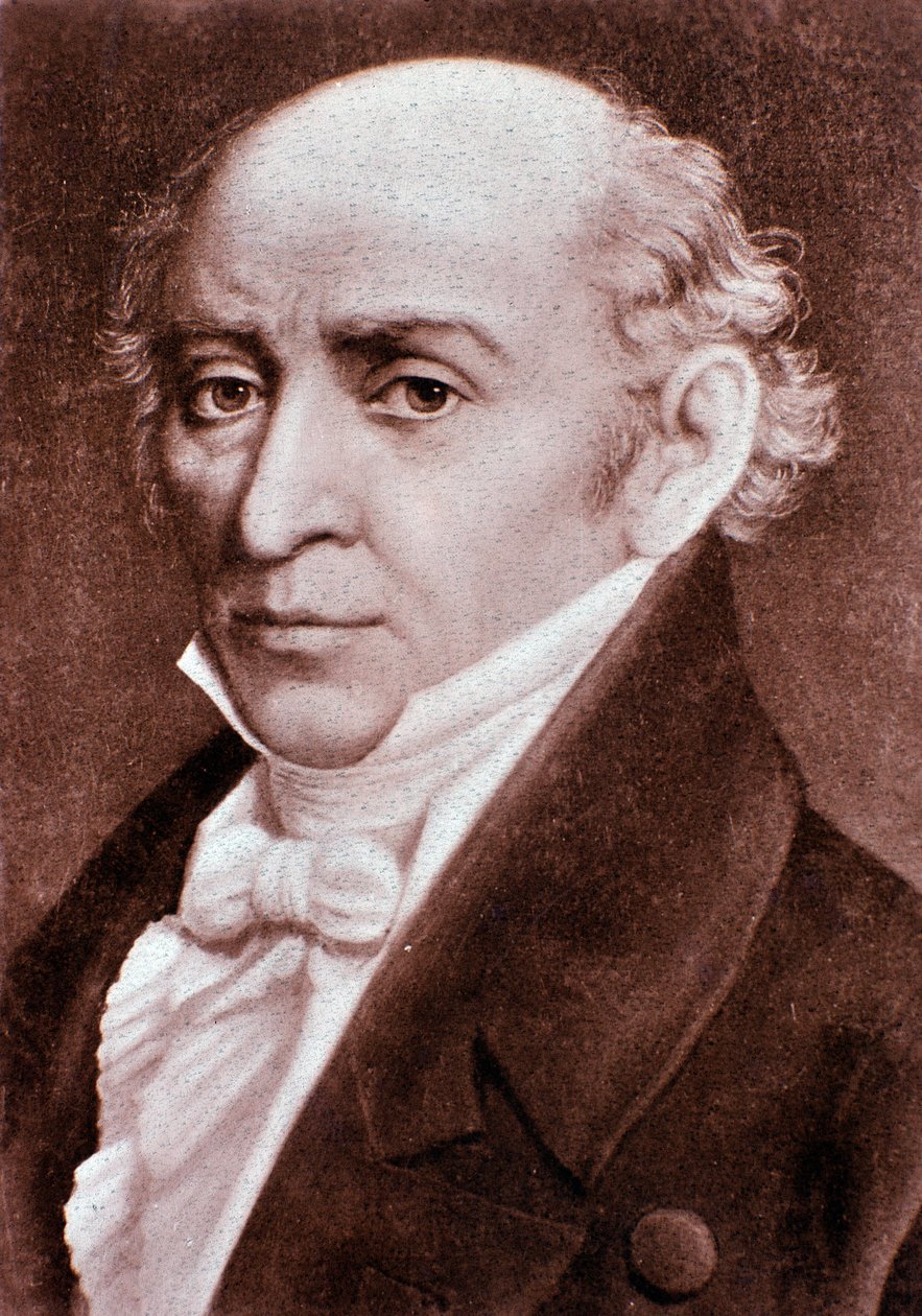 Muzio Clementi (1752-1832) 的肖像，19 世纪意大利作曲家。 米兰，音乐学院图书馆 作者 未知艺术家