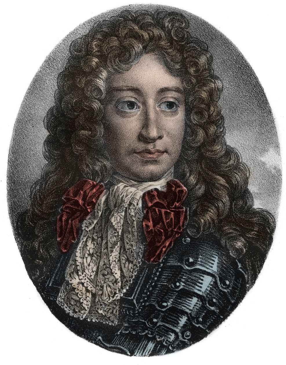 法国军事指挥官和法国元帅尼古拉-卡蒂纳特（Nicolas Catinat de La Fauconnerie，1637-1712）的肖像 - 尼古拉-卡蒂纳特-德拉-福康纳（Nicolas Catinat de La Fauconnerie，1637-1712）的肖像。法国元帅 作者 未知艺术家