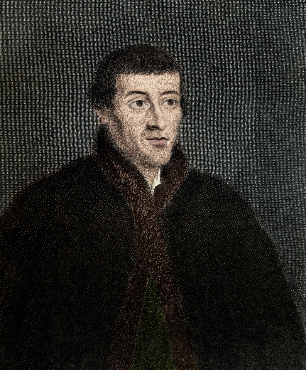 Portrait of Nicolas Copernicus ((Nicolaus Copernicus 作者 未知艺术家