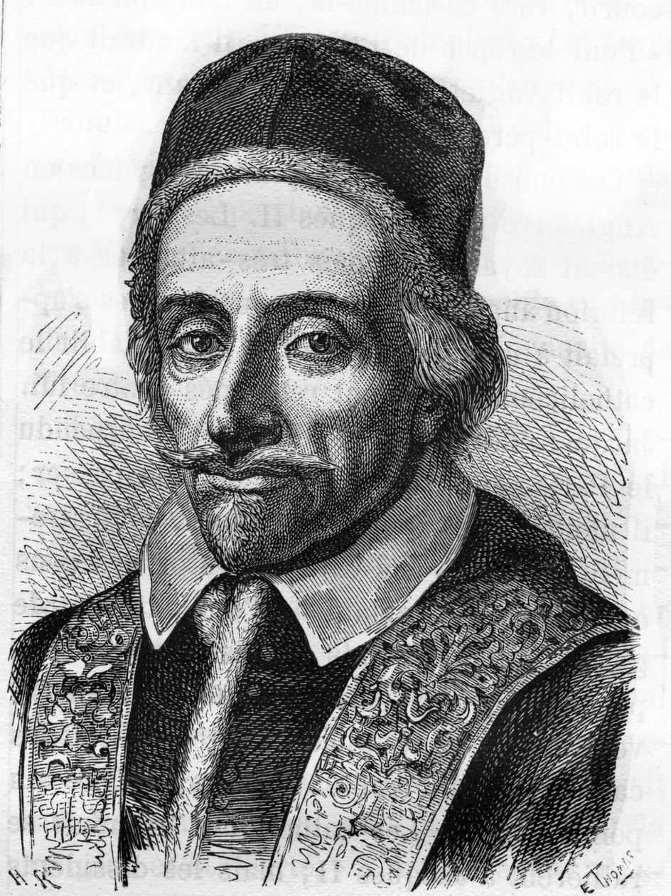 教皇英诺森十一世（Benedetto Odescalchi）的肖像，1611-1689。 作者 未知艺术家