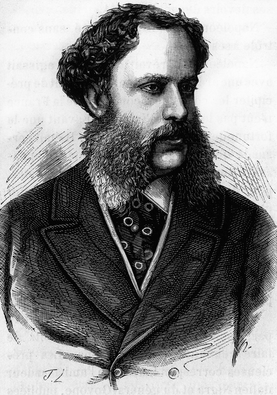 梅特尼-温尼堡亲王理查德（1829-1895）的肖像，1859年起任奥地利驻巴黎大使。19世纪末的雕版画，载于H.马丁的《法国史》。 作者 未知艺术家