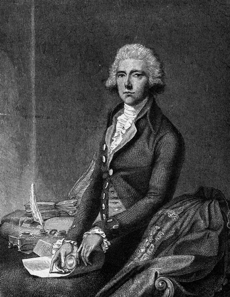 威廉-皮特的画像，被称为第二任皮特（1759 - 1806），英国政治家。 作者 未知艺术家