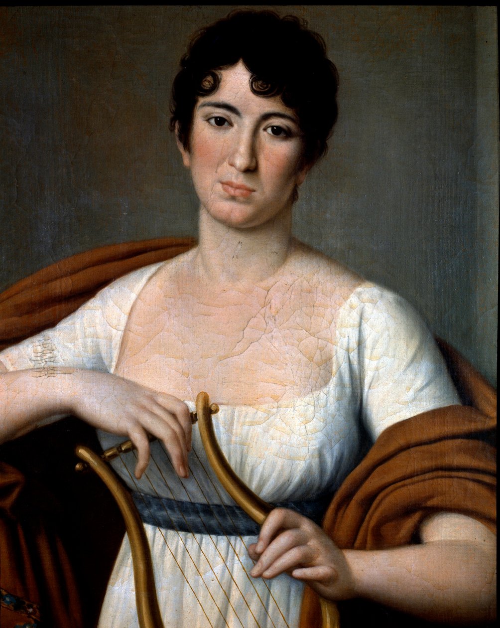 Portrait of the Spanish singer Isabelle Colbran (1785-1845) Anonymous painting of the 19th century. Bologna, Civico Museo Biblioteca Musicale 作者 未知艺术家