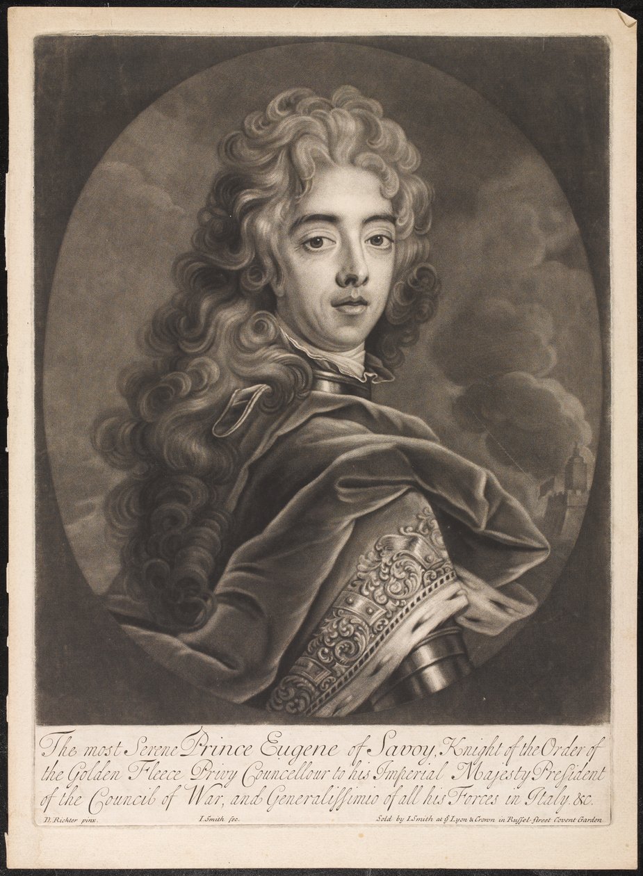 Prince Eugene of Savoy 作者 未知艺术家