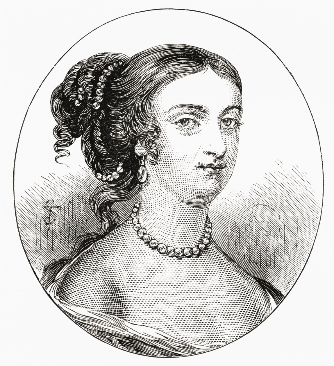 Rachel Wriothesley，拉塞尔夫人，C. 1636 - 1723。英国贵族女性、女继承人和作家。 来自我们自己的国家 1898 年出版 ©UIG/Leemage 作者 未知艺术家