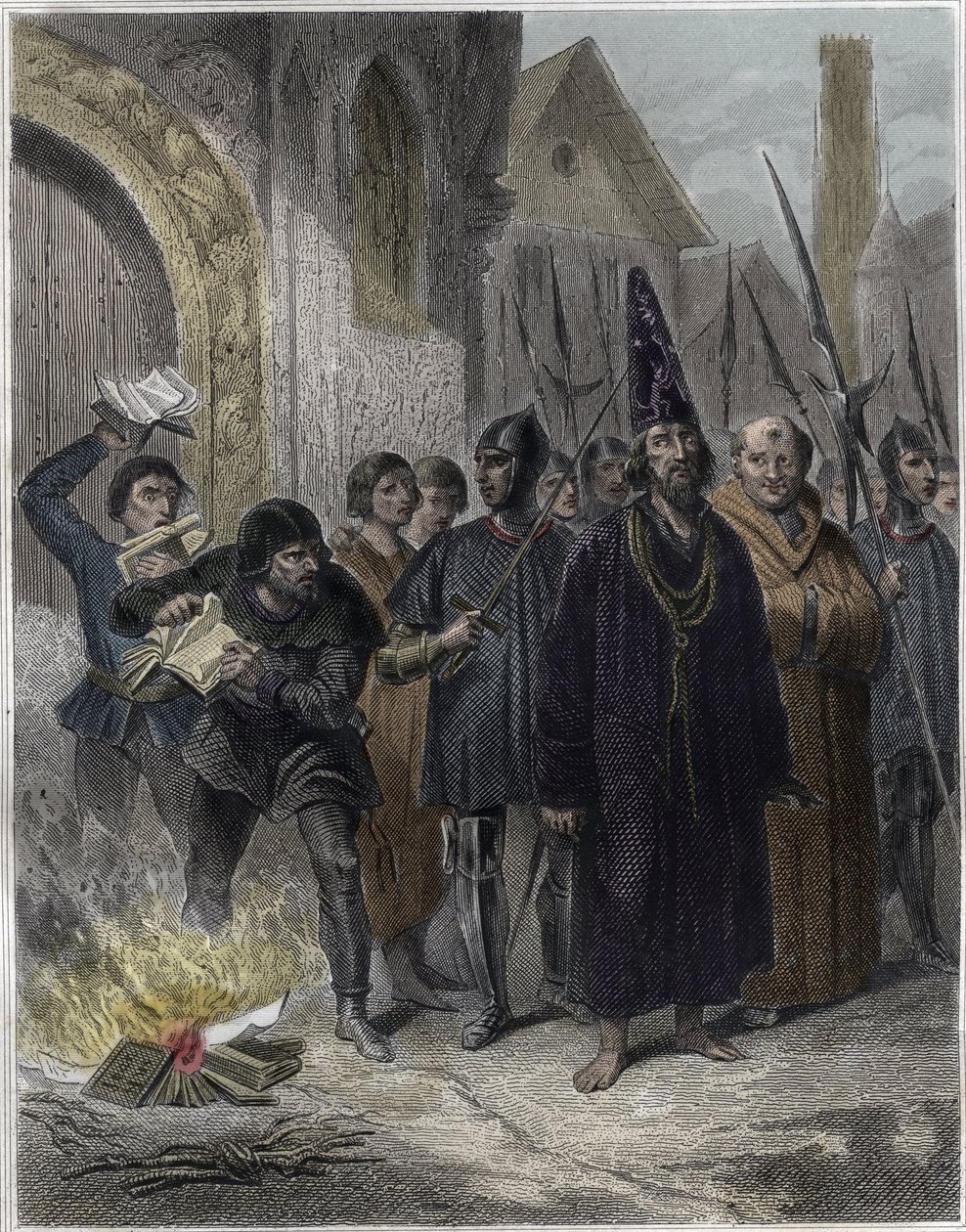 "Jan Hus（或Jean Huss）的代表作 作者 未知艺术家