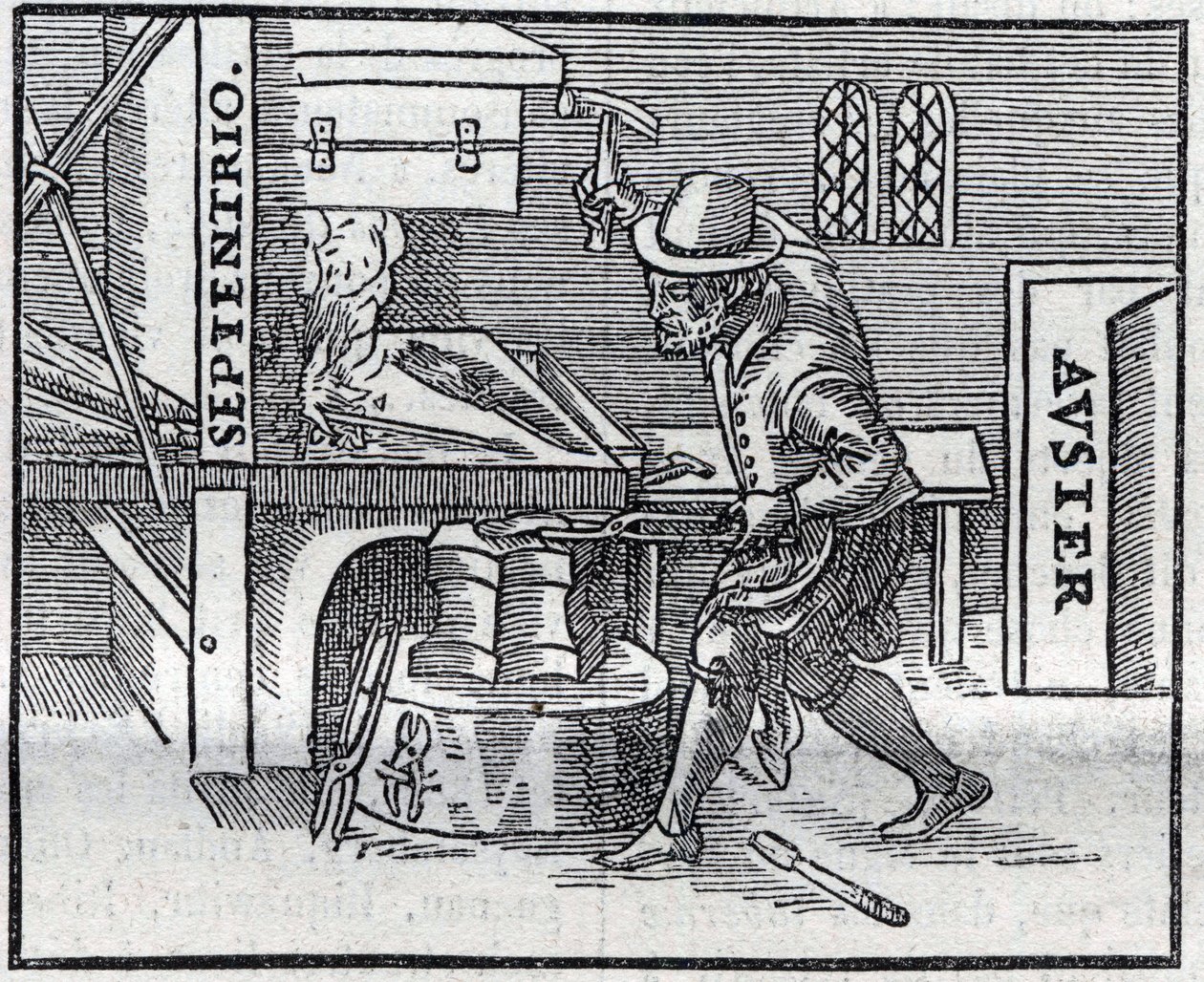 1600年的作品 "De Magnete, Magneticisque Corporibus, et de Magno Magnete Tellure"（或磁学和磁体，以及地球上的大磁铁）的雕刻复制品，作者是威廉-吉尔伯特（或威廉-吉尔伯德）。 作者 未知艺术家