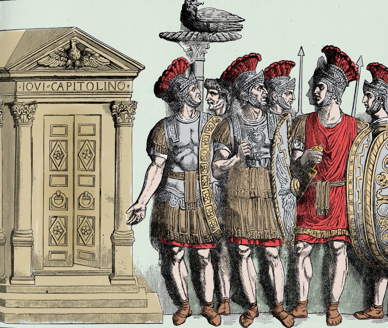 罗马帝国：Praetorians - Romain Antiquite； 禁卫军 作者 未知艺术家