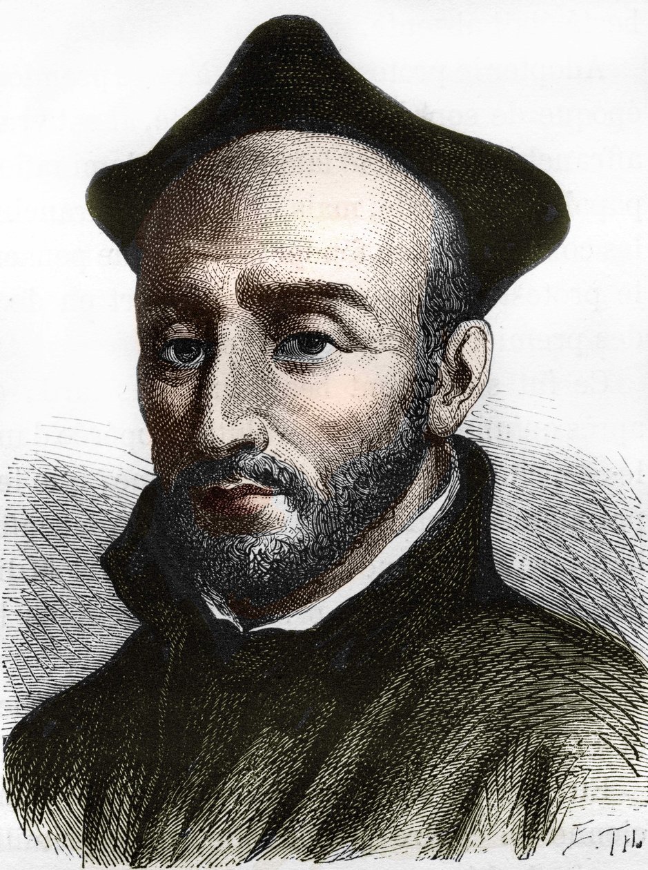 罗耀拉的圣依纳爵（1491-1556），耶稣会的创始人。 作者 未知艺术家